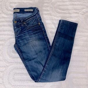 Guess Premium Low Rise Skinny Jeans